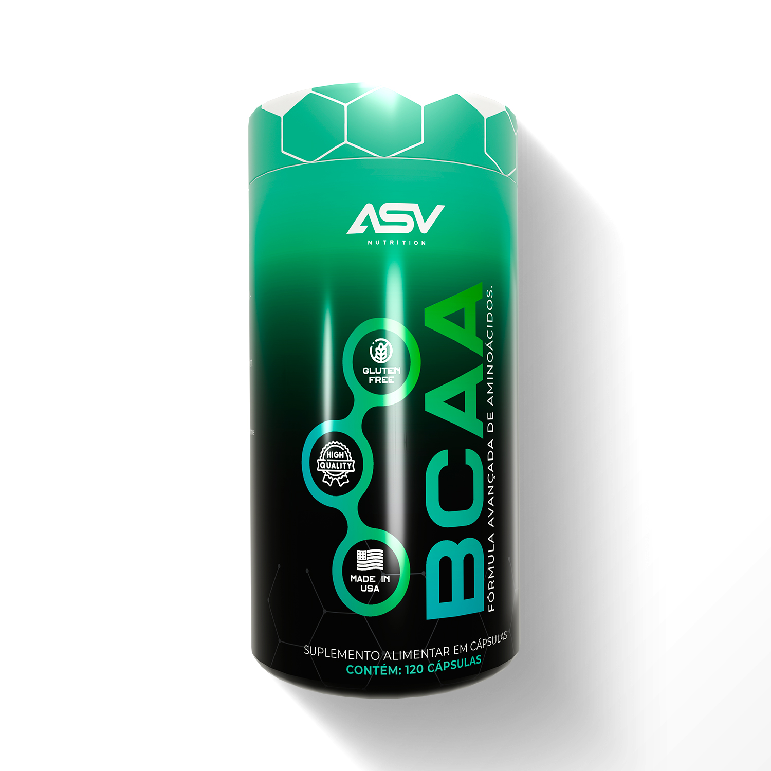 BCAA (120 Cápsulas)